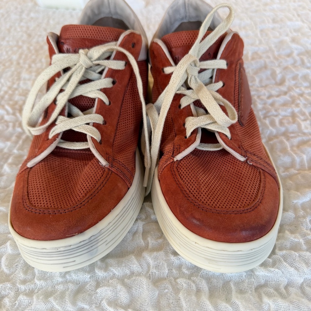 A.S.98 Alfie Platform Sneakers in Rust Orange EU 39 - Picture 5 of 13